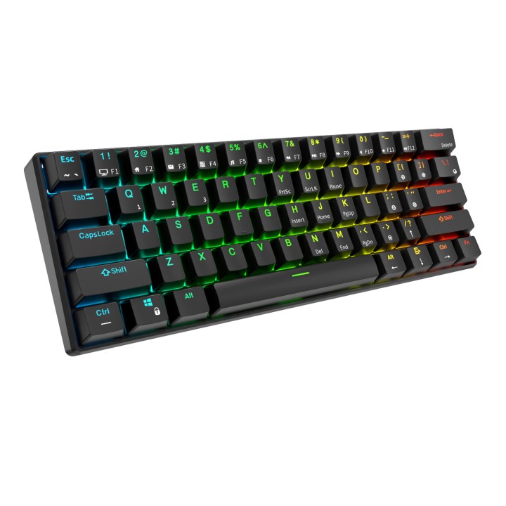 Royal Kludge RK61 Black - Blue Switch (US Qwerty) Claviers Royal Kl...