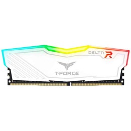 Team Group Delta RGB 16Go DDR4 3200MHz CL16 Blanc Mémoire vive PC T...