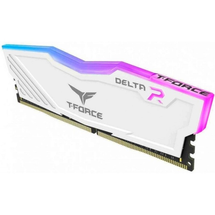 Team Group Delta RGB 16Go DDR4 3200MHz CL16 Blanc Mémoire vive PC T...