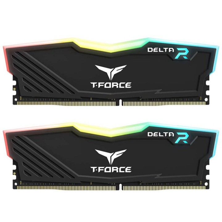 Team Group Delta RGB 16Go (2x8Go) DDR4 3200MHz CL16 Mémoire vive PC...