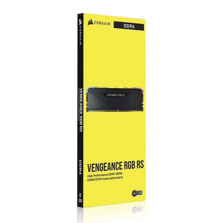 Corsair Vengeance RGB RS 8Go DDR4 3200 MHz CL16 Mémoire vive PC Cor...