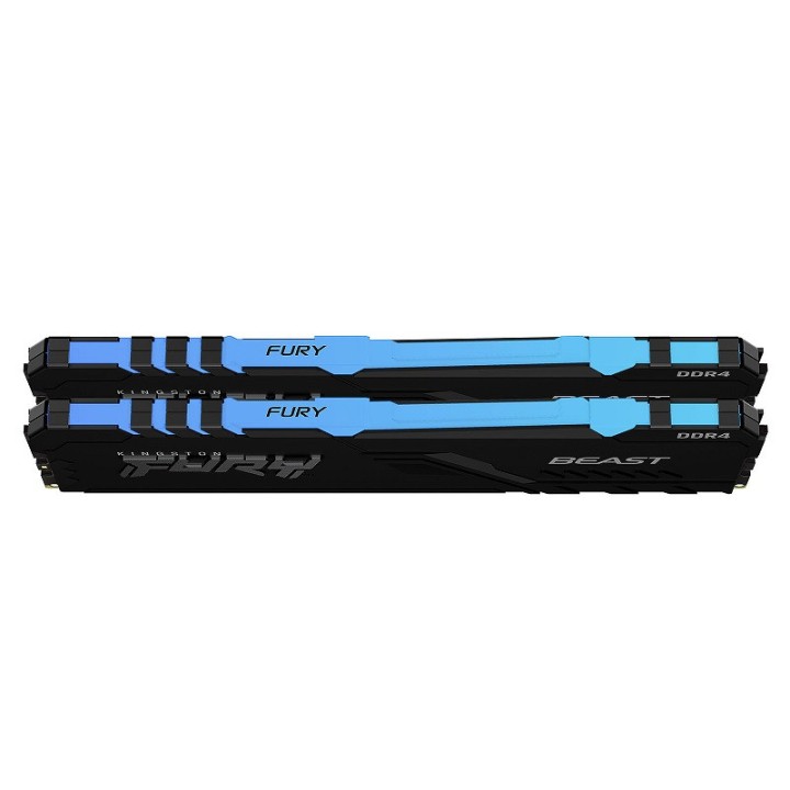Kingston FURY Beast RGB 16Go (2 x 8Go) DDR4 3200 MHz CL16 Mémoire v...