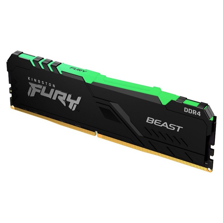 Kingston FURY Beast RGB 16Go (1 x 16Go) DDR4 3200 MHz CL16 Mémoire ...
