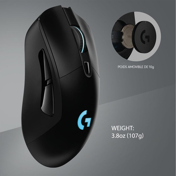Logitech G G703 Lightspeed Hero Wireless Gaming Mouse Souris Logite...