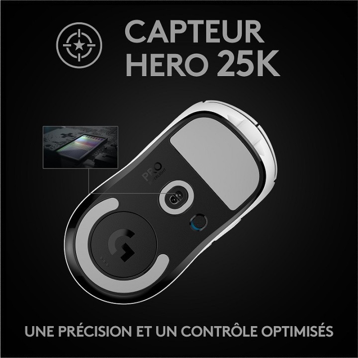Logitech G Wireless Gaming Pro X Superlight (Blanc) Souris Logitech...