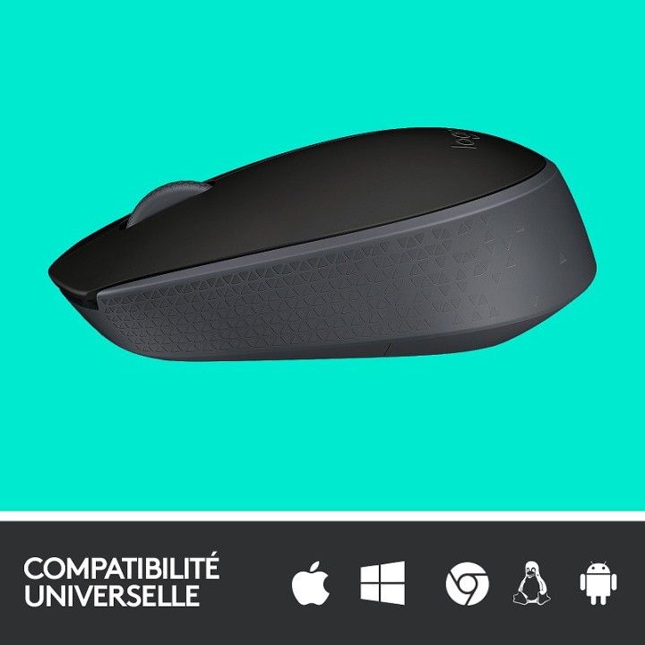 Logitech M171 Wireless Mouse (Noir) Souris Logitech Maroc