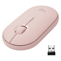 Logitech Pebble M350 (Rose) Souris Logitech Maroc