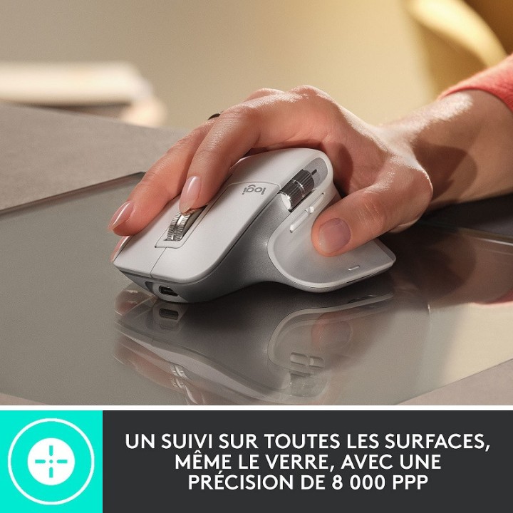 Logitech MX Master 3S (Graphite) Souris Logitech Maroc