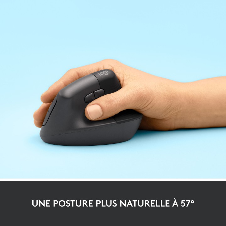 Logitech Lift (Graphite) Souris Logitech Maroc