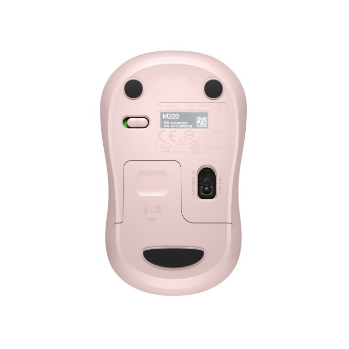 Logitech M220 Silent (Rose) Souris Logitech Maroc