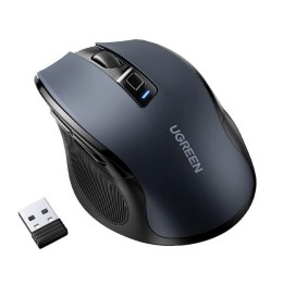 Ugreen Souris sans fil Design Egr 2,4 GHZ/15M Noir (90545) Souris U...