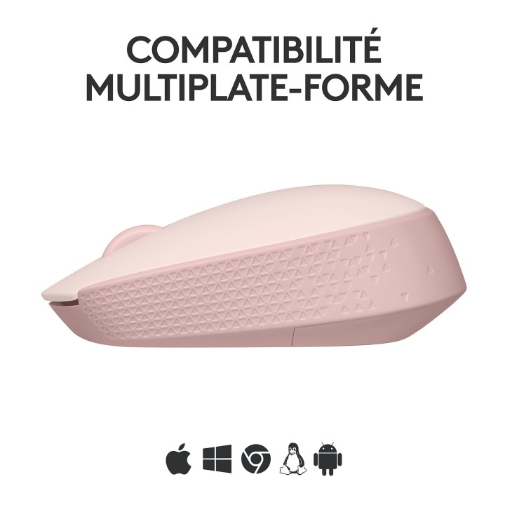 Logitech M171 Wireless Mouse (Rose) Souris Logitech Maroc