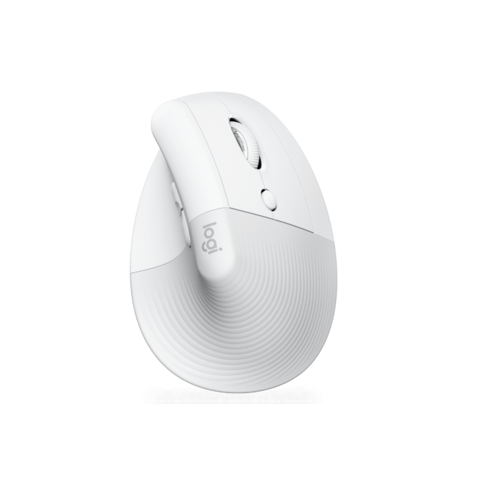 Logitech Lift Vertical Ergonomic (White) Souris Logitech Maroc