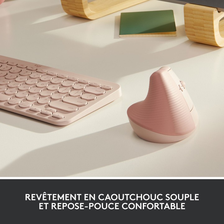 Logitech Lift (Rose) Souris Logitech Maroc