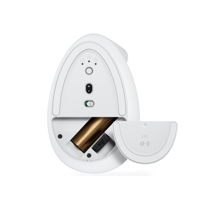 Logitech Lift Vertical Ergonomic (White) Souris Logitech Maroc