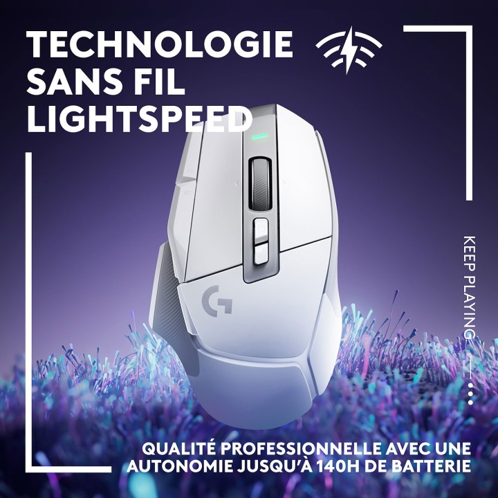 Logitech G G502X Lightspeed White Souris Logitech Maroc