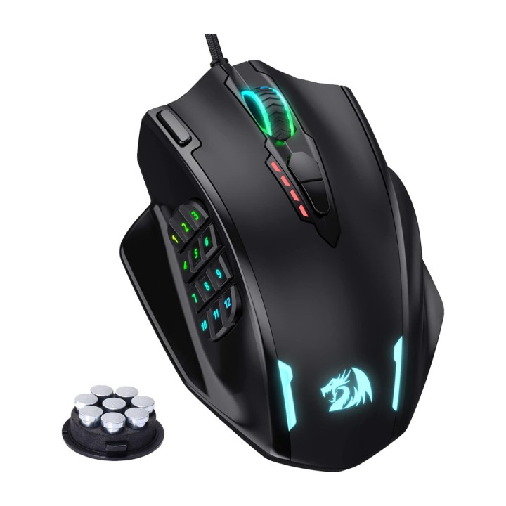 Redragon M908 Impact RGB MMO Souris Redragon Maroc