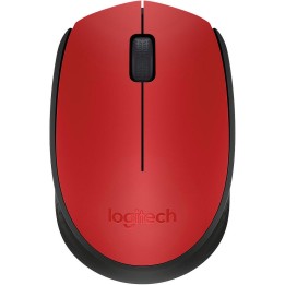 Logitech M171 Wireless Mouse (Red) Souris Logitech Maroc