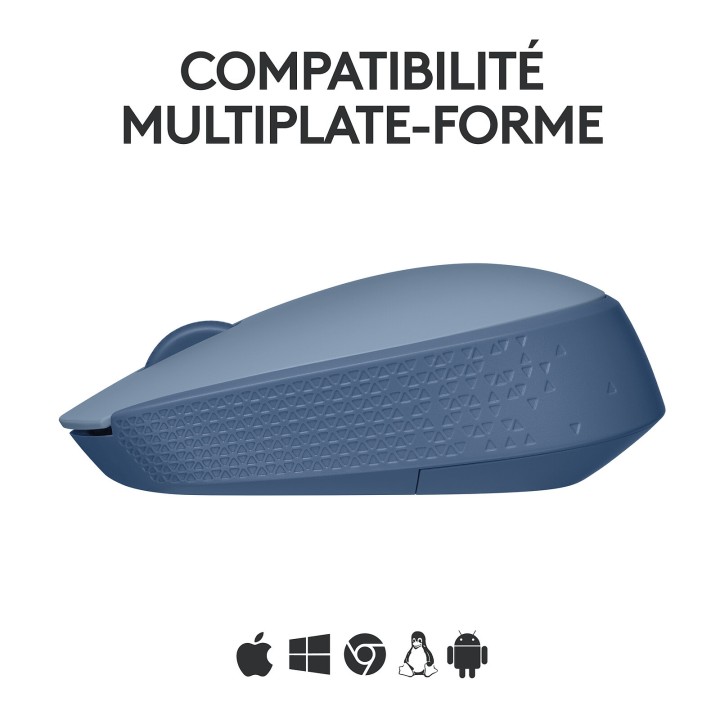 Logitech M171 Wireless Mouse (Blue Gray) Souris Logitech Maroc