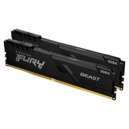 Kingston FURY Beast 64Go (2 x 32Go) DDR4 3200 MHz CL16 Mémoire vive...