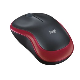 Logitech Wireless Mouse M185 (Red) Souris Logitech Maroc