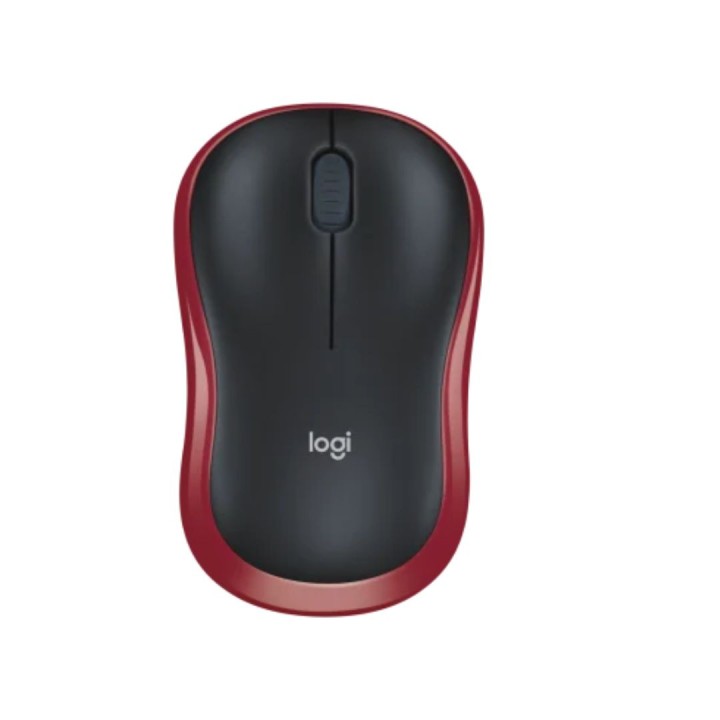 Logitech Wireless Mouse M185 (Red) Souris Logitech Maroc
