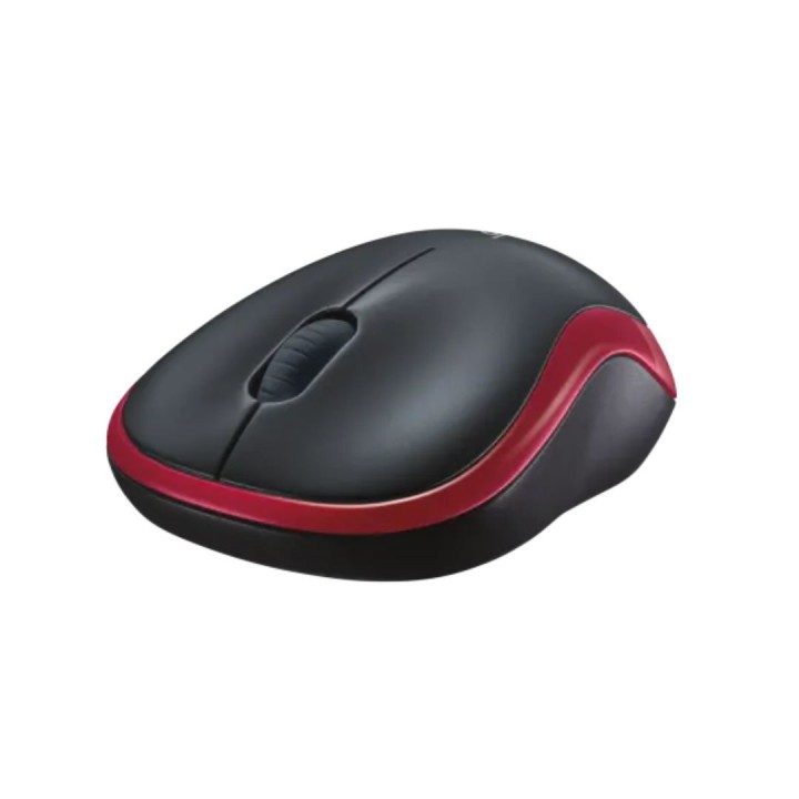 Logitech Wireless Mouse M185 (Red) Souris Logitech Maroc