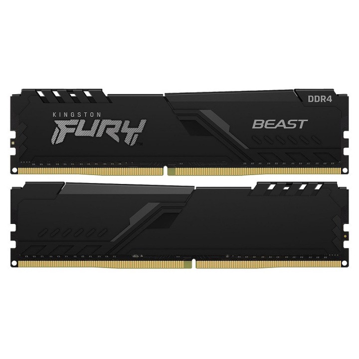 Kingston FURY Beast 64Go (2 x 32Go) DDR4 3200 MHz CL16 Mémoire vive...