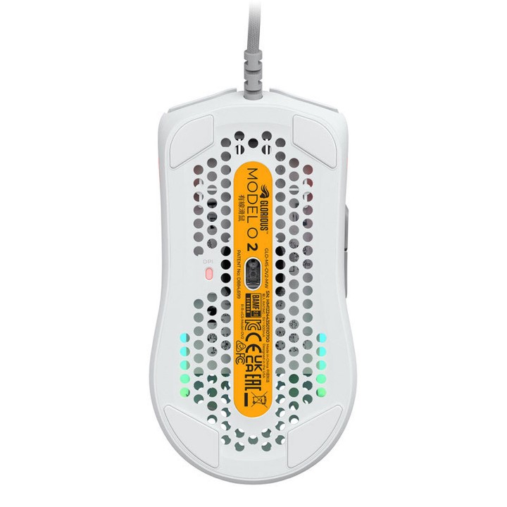 Glorious Model O 2 RGB White Souris Glorious PC Gaming Race Maroc