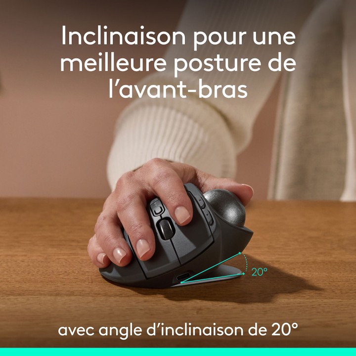 Logitech MX Ergo S Souris Logitech Maroc