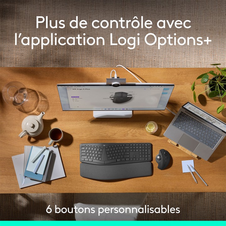 Logitech MX Ergo S Souris Logitech Maroc