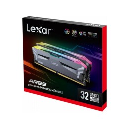 LEXAR ARGB ARES DDR5 32Go (2x16Go) 6000MHz CL34 Mémoire vive PC Lex...