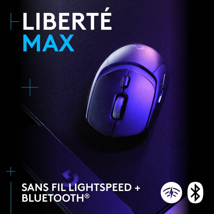 Logitech G G309 Lightspeed Noir Souris Logitech Maroc